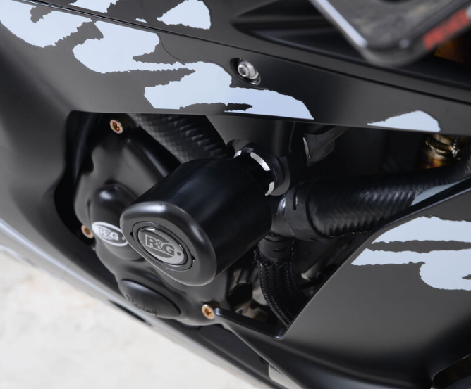 Краш тапи R&amp;G RACING Aero Crash Protectors - White Kawasaki ZX10-R/RR 21-25_5